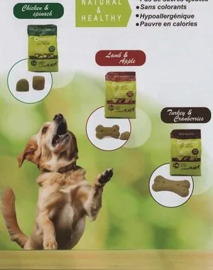 Dog Biscuit · Chicken & Spinach · 400 g, Cprofood
