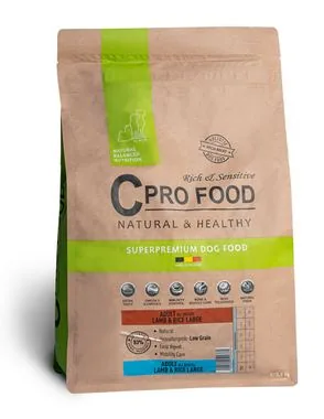 Adult All Breeds · Lamb & Rice LARGE · 2,5 kg, Cprofood