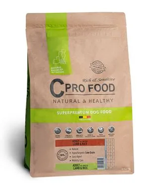 Adult All Breeds · Lamb & Rice · 2,5 kg, Cprofood