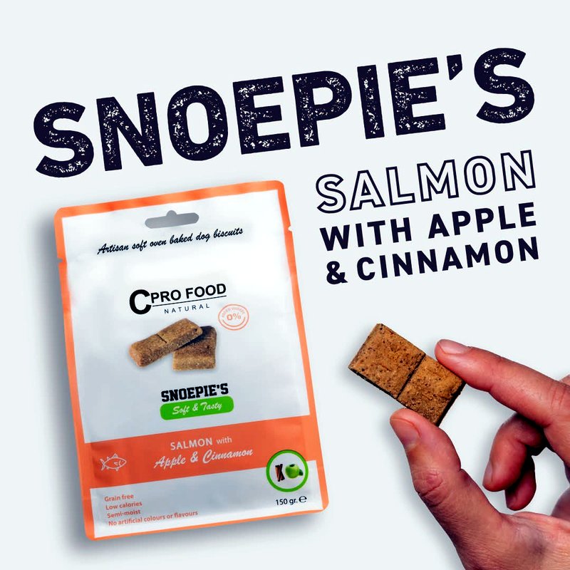 Snoepie's · Salmon Apple & Cinnamon · 150 g, Cprofood